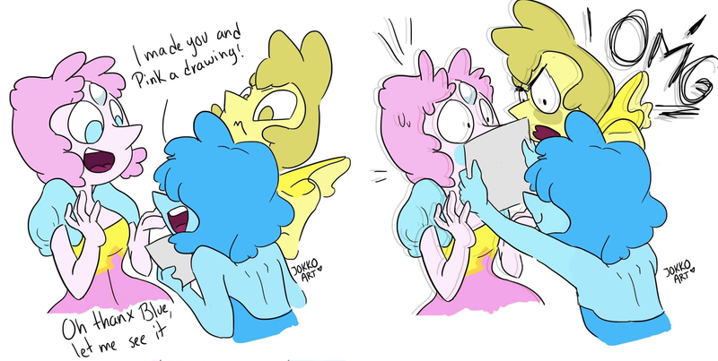 Illustration for article titled This Artist Is Making Steven Universe's Gems Even More Queer
